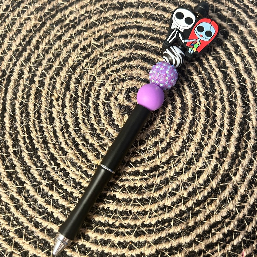 Nightmare Before Christmas Beaded Pen